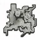 Maze tattoo design idea