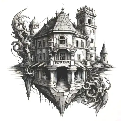 gothic, croatia ,games ,1.9.2003 rebuilded tattoo design idea