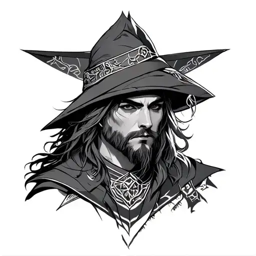 beru from solo leveling tattoo design idea