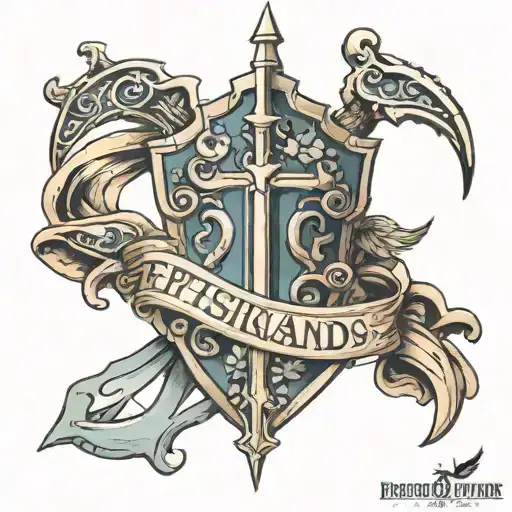 Ephesians 16 armor of God tattoo design idea