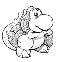 yoshi tattoo design idea