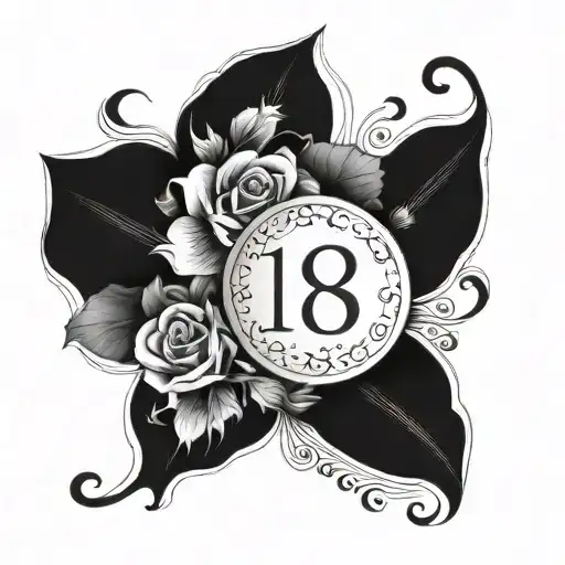 tu es à moi pour toujours.... Tattoos with numbers 19th Sep 2024 in french tattoo design idea