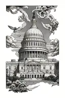 Washington Dc tattoo design idea