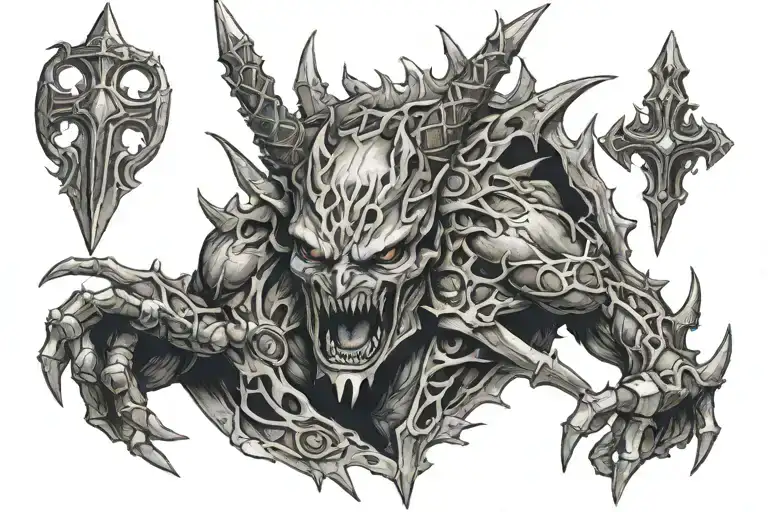 gats berserk curse mark tattoo design idea