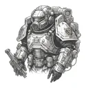 Helldivers tattoo design idea