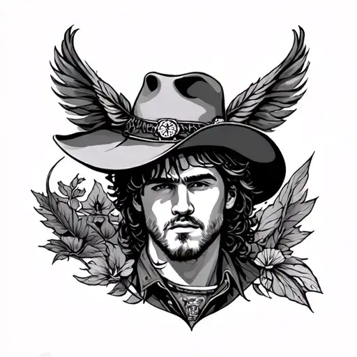 I'm a little crazy, but the world's insane Morgan Wallen country tattoo tattoo design idea