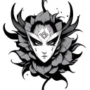 Namakubi tattoo design idea