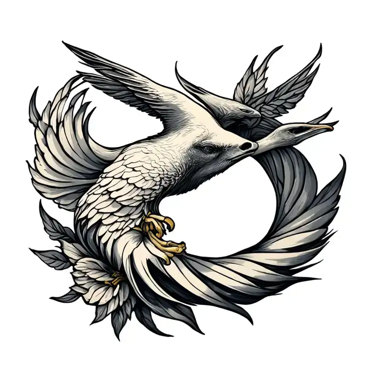 the tattoo must represent the balance between strength and humility, between respect and determination, between empathy and courage tattoo design idea