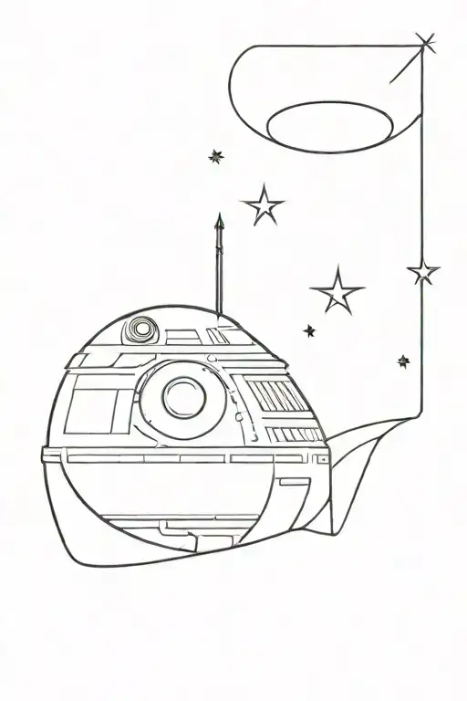 little tatoo star wars tattoo design idea