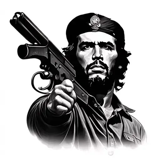 che guevara tattoo design idea