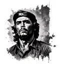 che guevara tattoo design idea