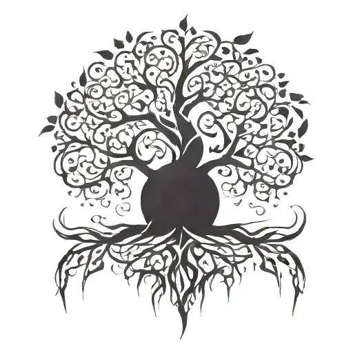 Poison Tree tattoo design idea