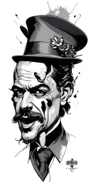 mafia tattoo design idea