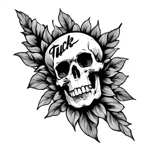 Fuck Cancer tattoo design idea