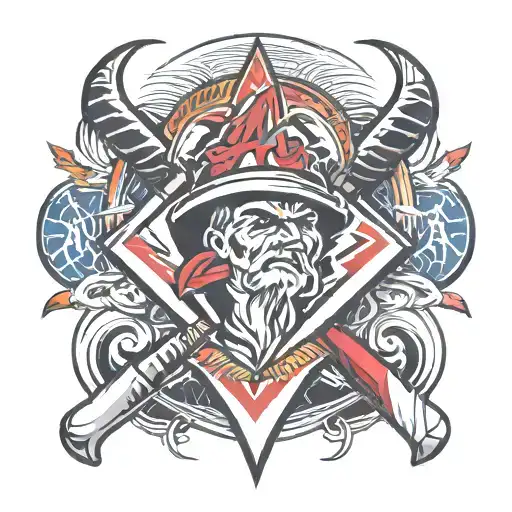 Atlanta Braves A symbol tattoo design idea