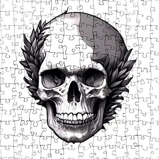 Jigsaw Puzzle tattoo design idea