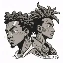 Boondocks tattoo design idea