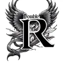 Double R tattoo design idea