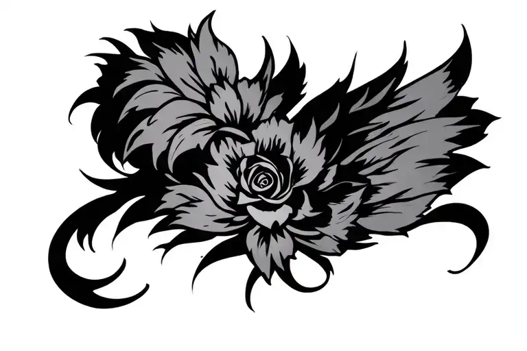 male chest and shoulder tattoos spanish style tattoo design idea