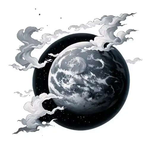 sky's the limit tattoo design idea