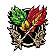 Celtic Arrow tattoo design idea