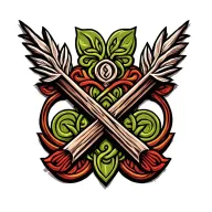 Celtic Arrow tattoo design idea