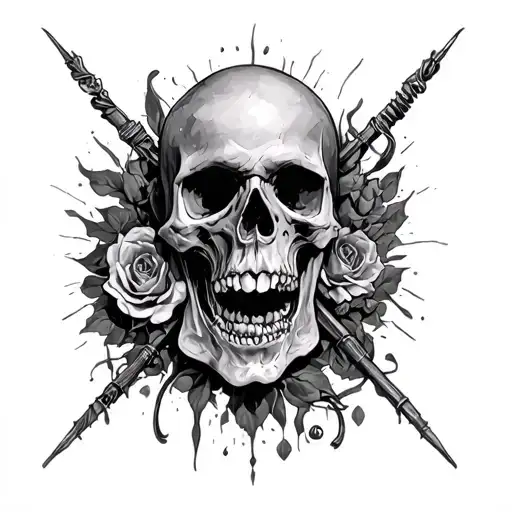 Dead On Site tattoo design idea