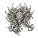 Xvii tattoo design idea