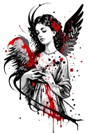 "Scarlett" memorial tattoo for my baby angel tattoo design idea