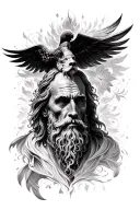 Biblical Reference and Refernece tattoo design idea