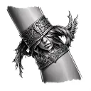 viking bracelet on wrist woman tatoo design tattoo design idea