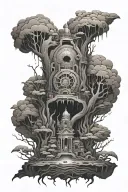 underground tattoo design idea