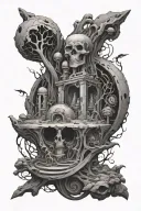 underground tattoo design idea