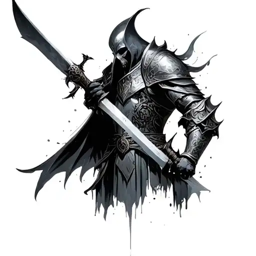 dark souls 3 tattoo design idea