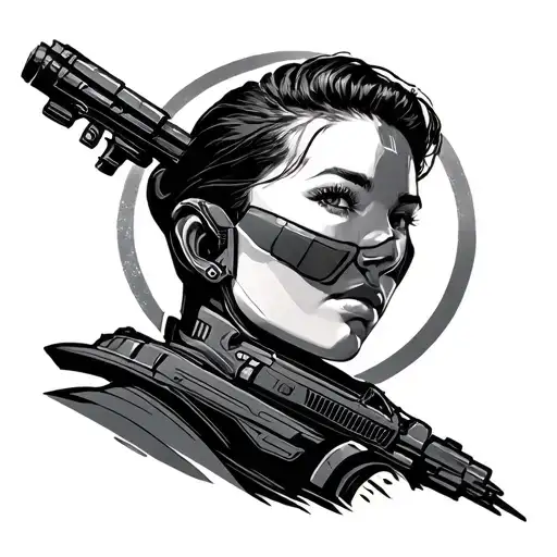 Trek tattoo design idea