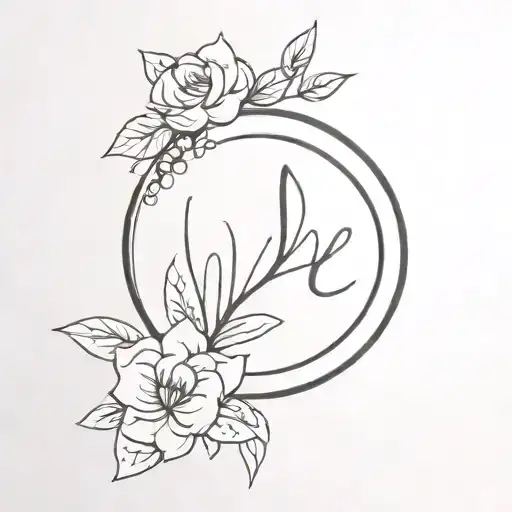 new beginnings strength tattoo design idea
