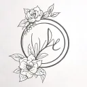 new beginnings strength tattoo design idea