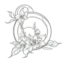 new beginnings strength tattoo design idea