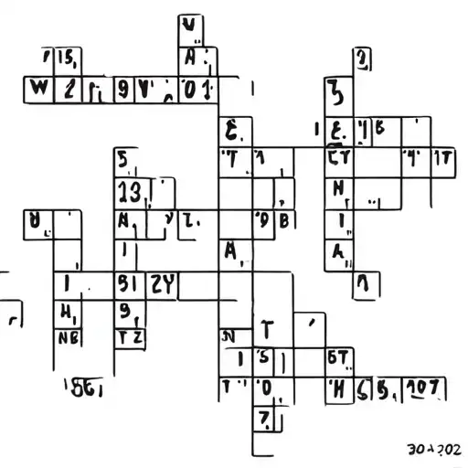 A tattoo in the form of a crossword puzzle with the dates 30.03.2002, 05.07.1971, 30.06.1972, 23.05.1997 tattoo design idea