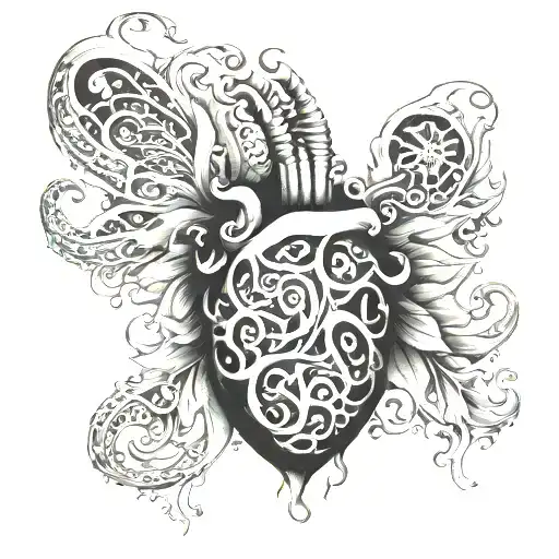 Yhwh Lung tattoo design idea