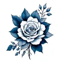 ultramarine tattoo design idea