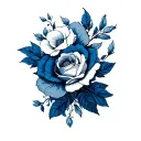 ultramarine tattoo design idea