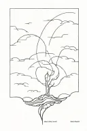 I will praise you in this storm tattoo design idea