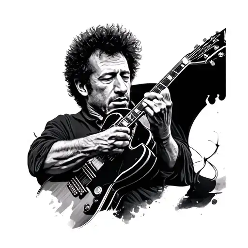 Bruce Springsteen tattoo design idea