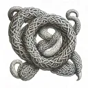auryn tattoo design idea