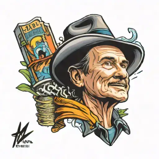 Norm Macdonald  tattoo design idea