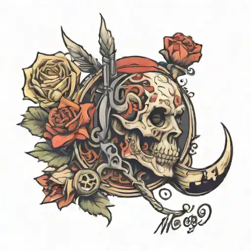 surgeon tattoo design idea