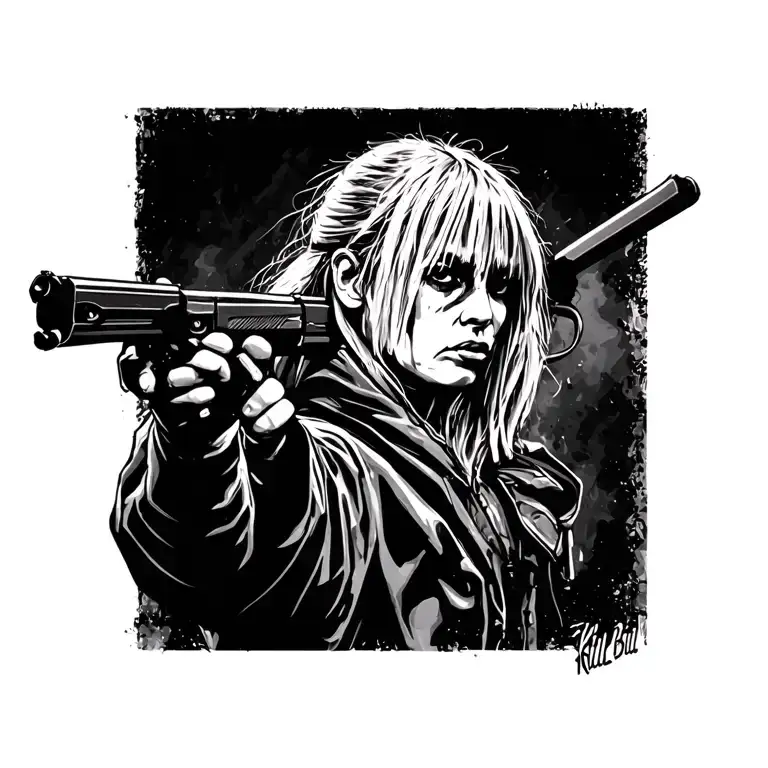 Kill Bill tattoo design idea