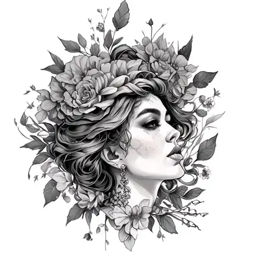 Tyche tattoo design idea