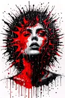 sun becomes rain tattoo design idea